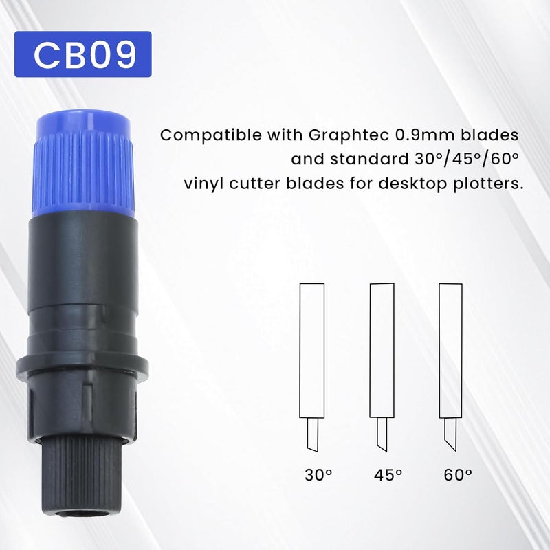 TUONAI CB09 CB09U Blade Holder for Graphtec Cutter Plotter, Compatible with 30° 45° 60° Blades for Desktop Plotters (Blade Holder Only, No Blades) - Image 4